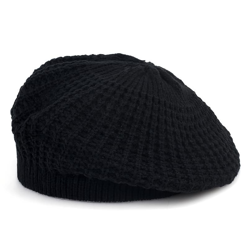 TEMU 1pc Autumn Winter New Style Beret, Women's Beret Hat, Fashion Solid Color, , Women's Hat, Suitable For Daily Use