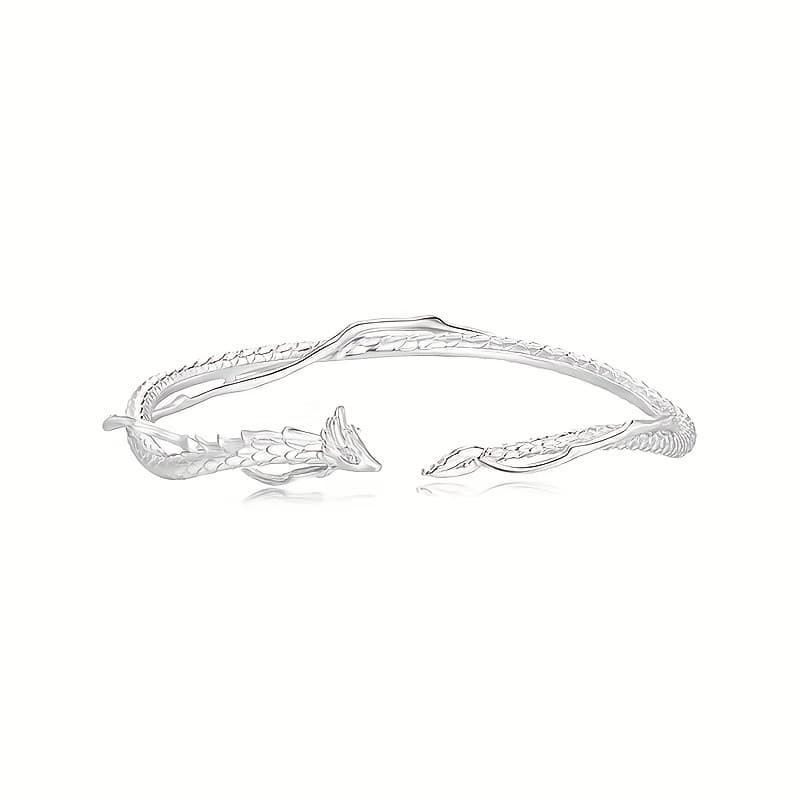 TEMU Vintage-style Adjustable Dragon Bracelet, Perfect For Parties And As Gifts For Women And, Featuring Cute And Delicate Bangles