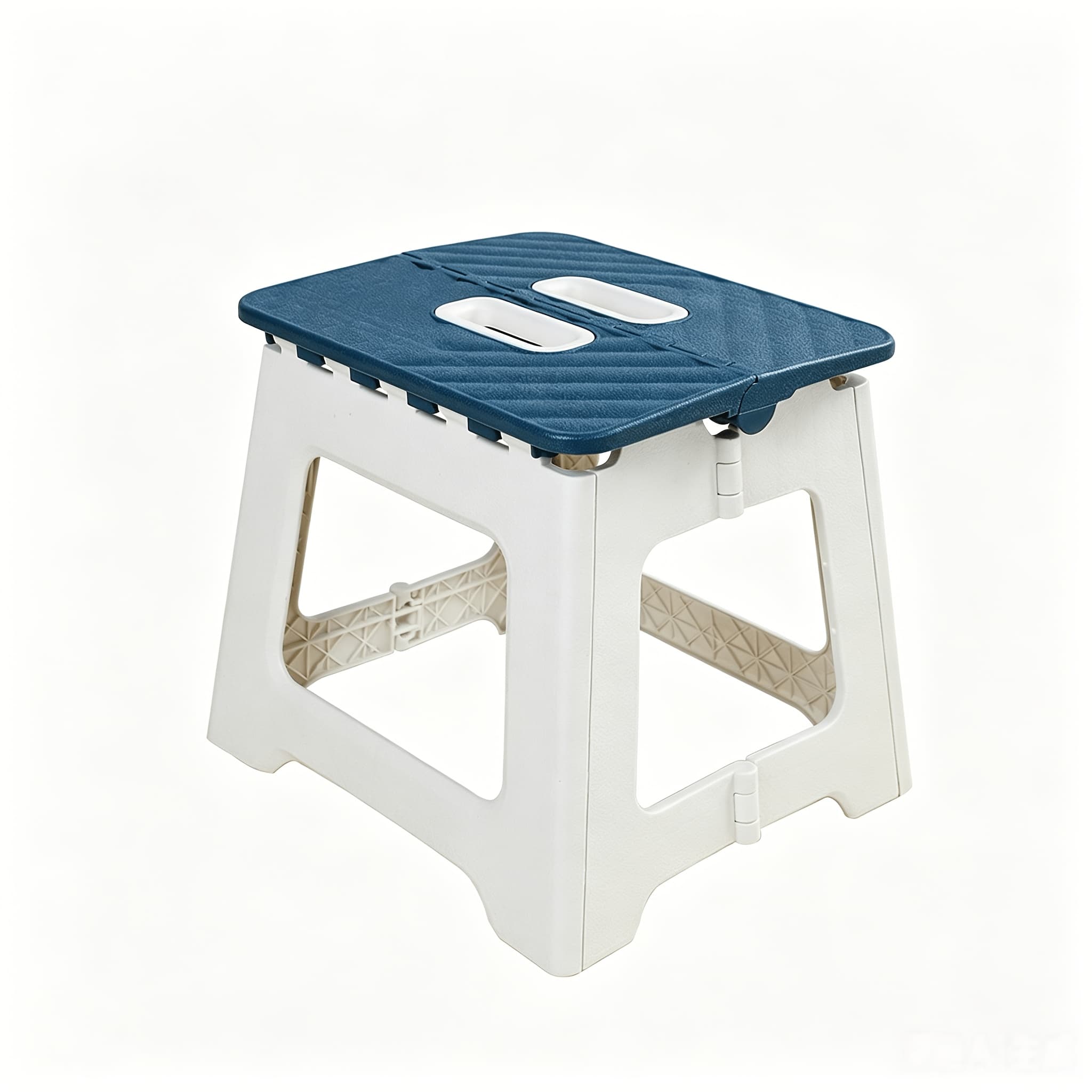 TEMU 1pc Portable Multifunctional Folding Stool, Lightweight With Non-slip Feet, No Assembly Needed, Space Saving, Ideal For Camping, Beach, Fishing And Picnic