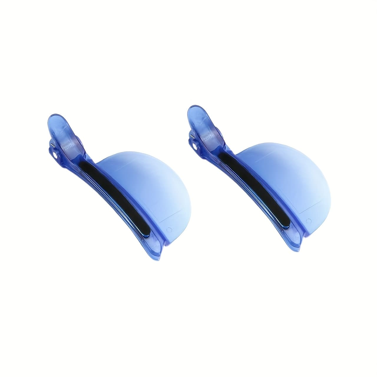 TEMU Sectioning Clip 2pcs, Heat Insulation Easy Speed Separator Clip For Wig Extension Hair, Blue