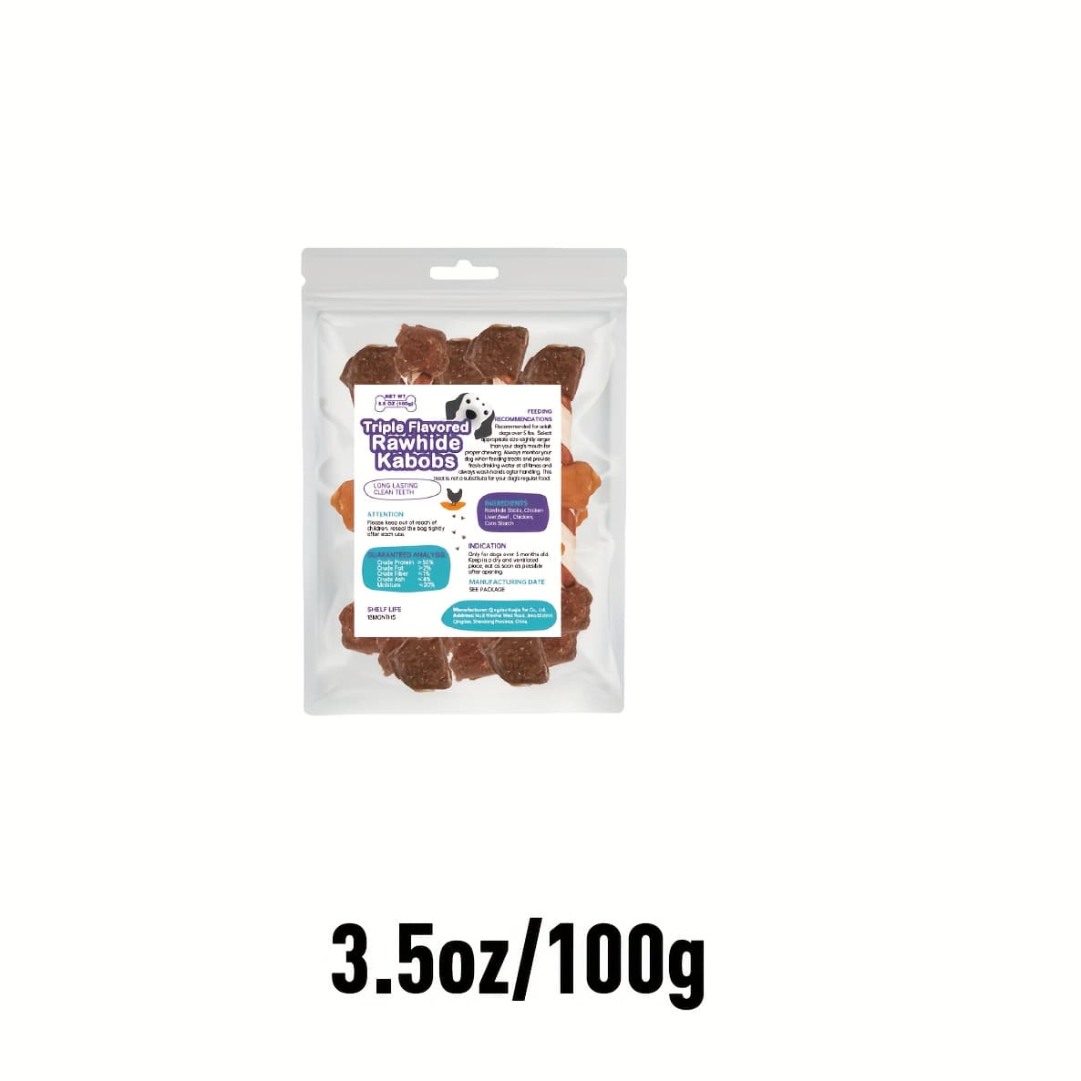 TEMU A With 3 Flavors, Dog Treats Are A Chew Option Without , From Real Chicken, Beef, And Liver, Suitable For Dogs
