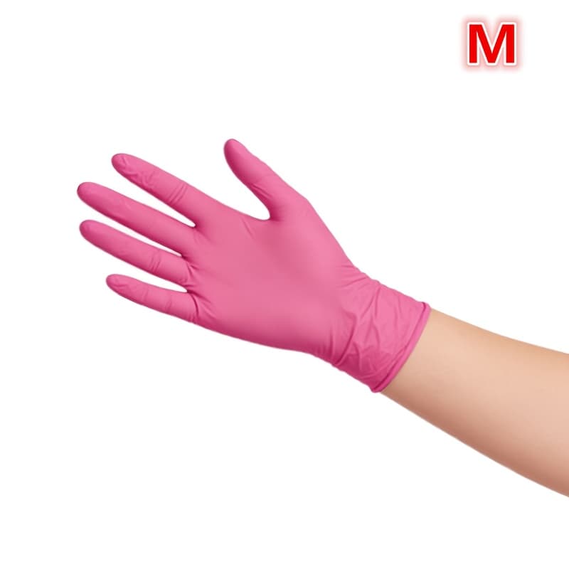 TEMU Convenient To Carry Nitrile Gloves, Disposable Nitrile Gloves, S/m/l Sizes, Suitable For , Hair Dyeing, Household Cleaning, Disposable Gloves, Disposable Gloves