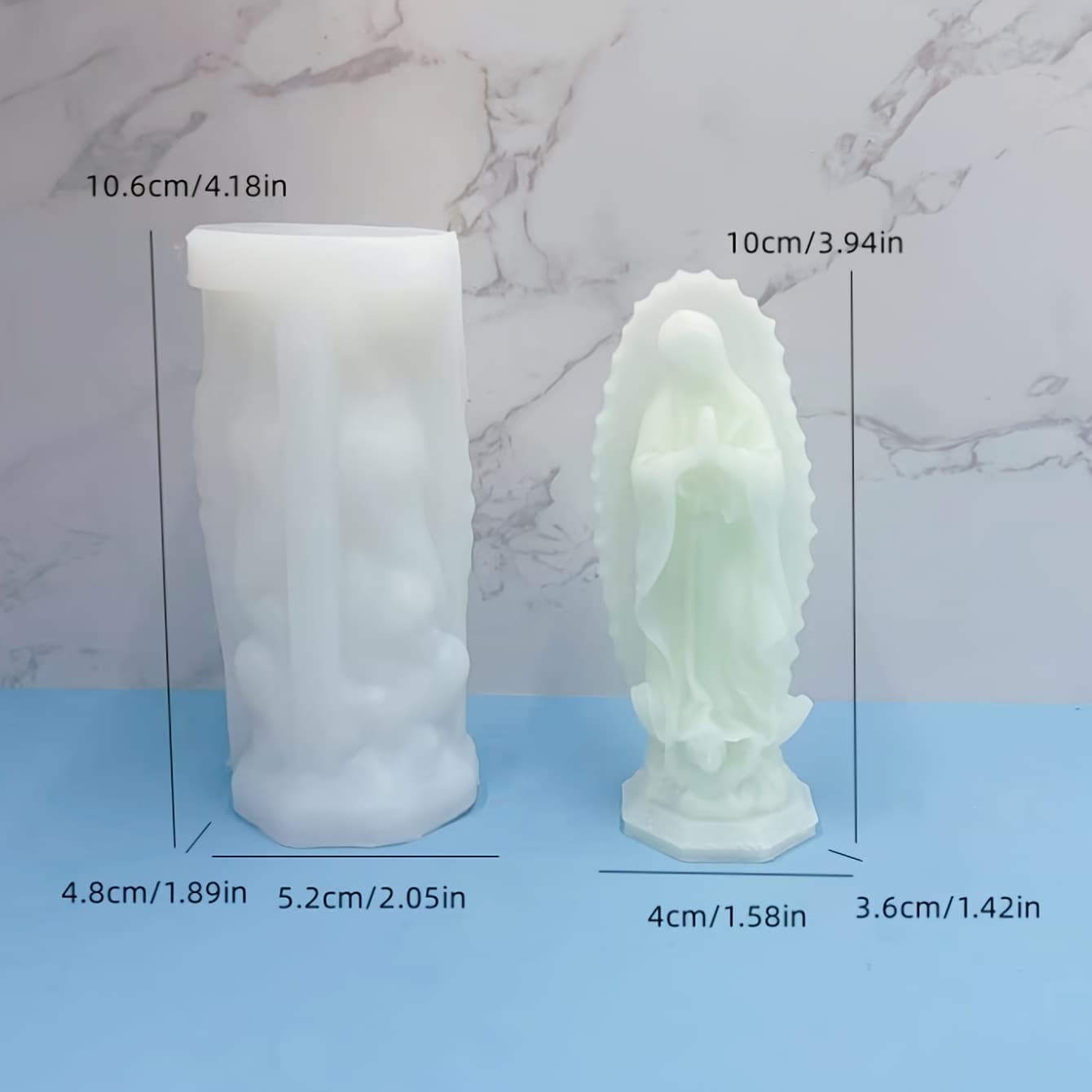 TEMU Figure Aromatherapy Candle Silicone Mold Figure Portrait Aromatherapy Plaster Home Decoration Silicone Mold