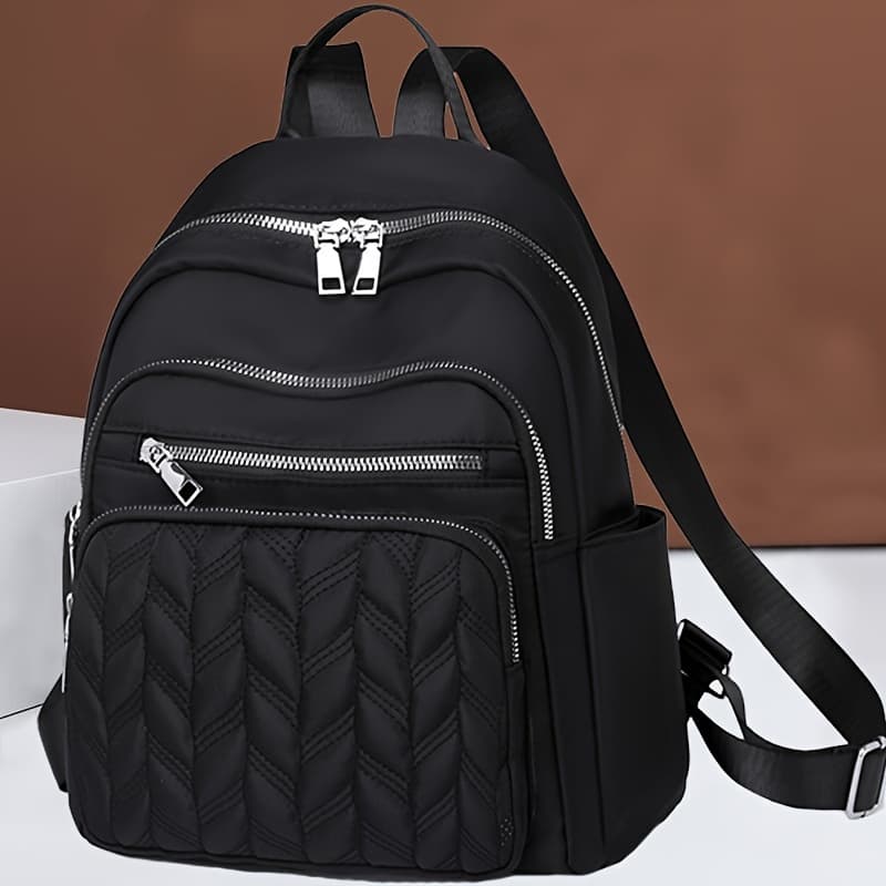 TEMU Women's Backpack - Oxford Cloth Backpack, Nylon Travel Backpack For Women, Casual And Stylish Backpack, Zipper Random