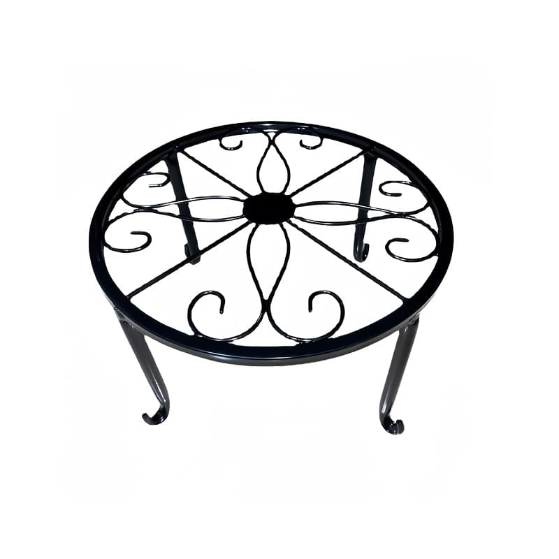 TEMU 1pc Durable And Rust Proof Metal Plant Rack - Suitable For All , Ideal For Indoor And Outdoor Flower Pots And Gardening!