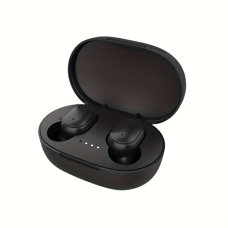 TEMU New Wireless Sports Headphones, Pure , Dual Led Display Screen, Noise Cancelling Microphone, Suitable For Iphone And