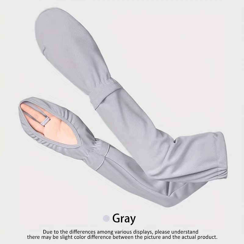 TEMU Loose Ice Ice Sleeve Gloves Women's Driving Sleeves Summer Breathable Arm Guards Quick-drying Outdoor Sleeves