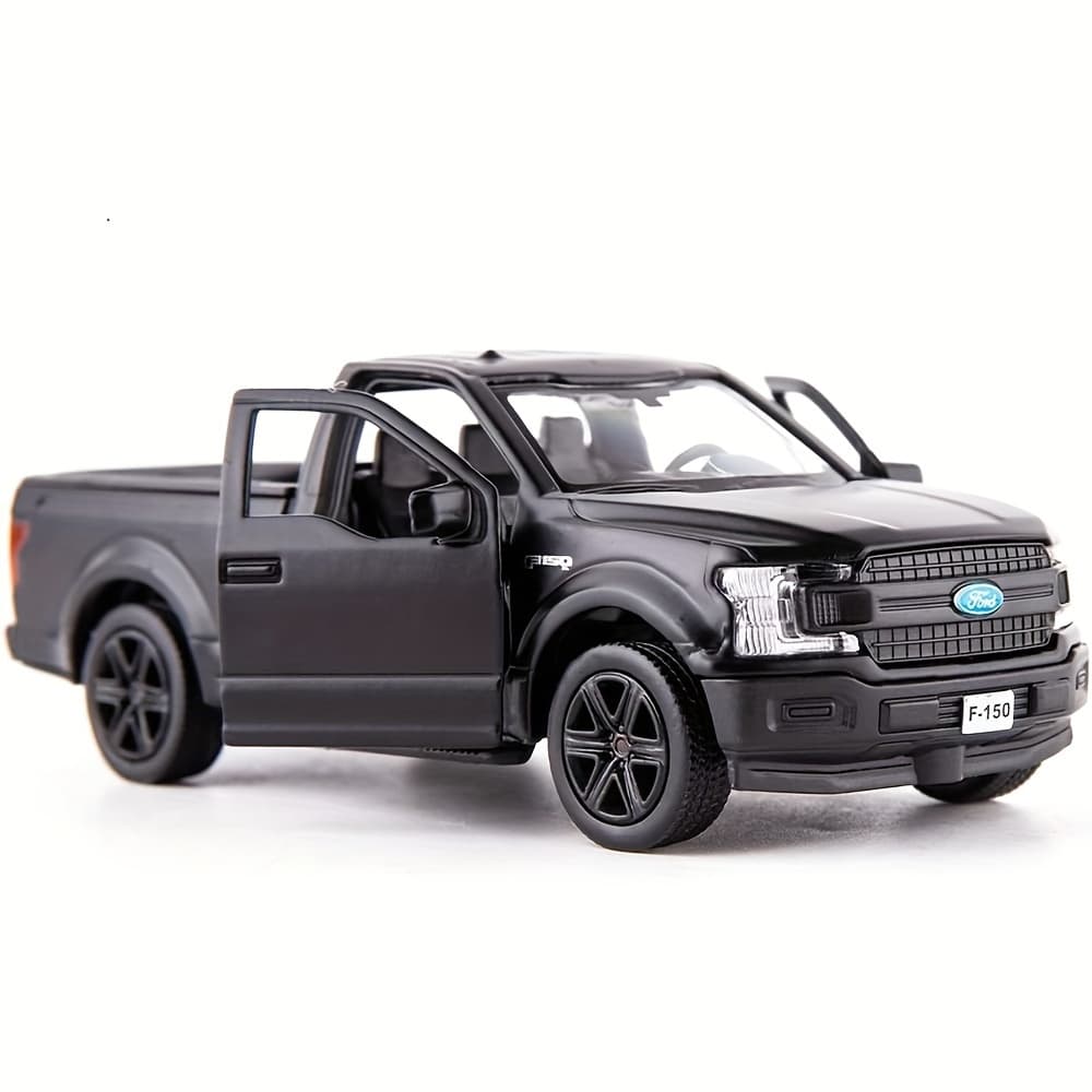 TEMU Rmz City 1/36 Scale F150 Pickup Truck Die-cast Model, Alloy Toy Vehicle, Pull Back Toy Car For Children