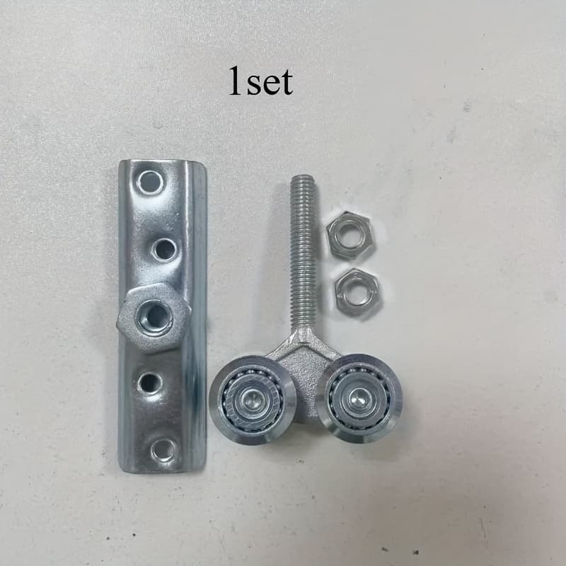TEMU Heavy-duty 90kg Load Capacity H4-3 Sliding Door Pulleys, Pulley System For Easy Sliding, Secure Mounting Hardware Included