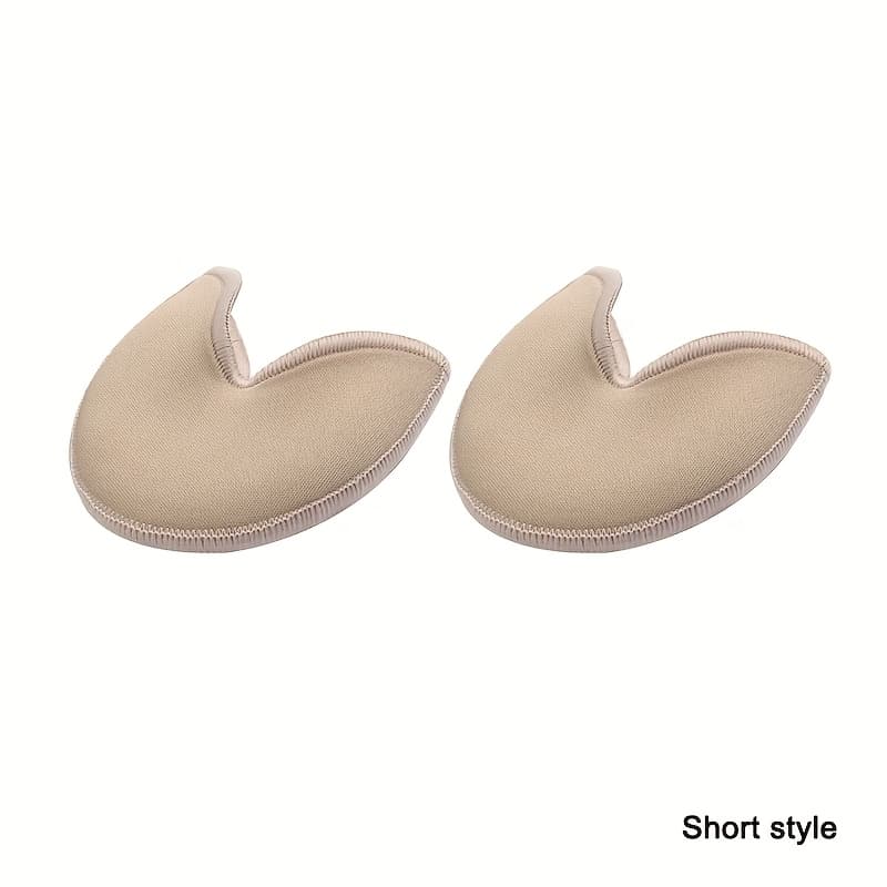 TEMU 1 Pair Of Long/short-toe Pad, High Heel Protective Socks, For Toe Protection, Washable Foot Support Socks