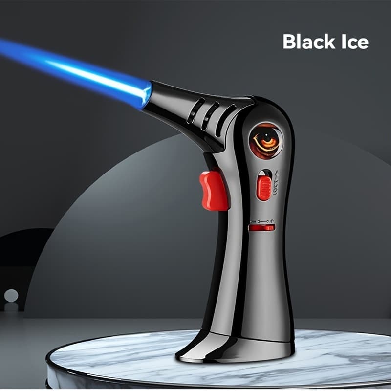 TEMU (without Butane Gas) 1pc, Butane Windproof Lighter, Refillable , Indoor, Outdoor, Candle Lighting, Coil Lighting, Camping, Barbecue, Charcoal Lighting