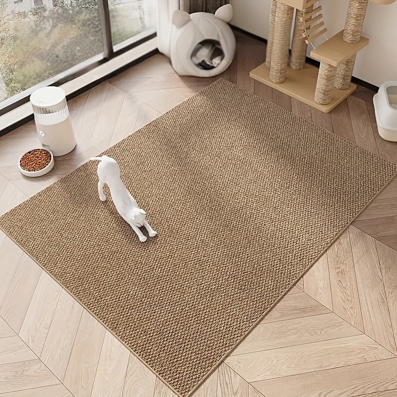 TEMU Pet Cat Scratching Mat, Cat Bed, Dog Crate, Feeding Mat