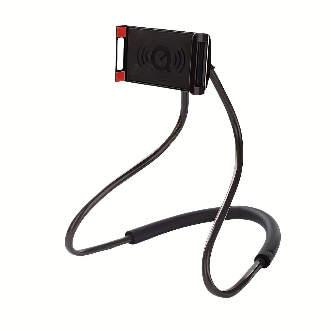 TEMU Adjustable Universal Phone Holder, Soft Hanger, 360° Rotating Lazy Person Holder, Hung On The Neck, Suitable For Home And Bed Use