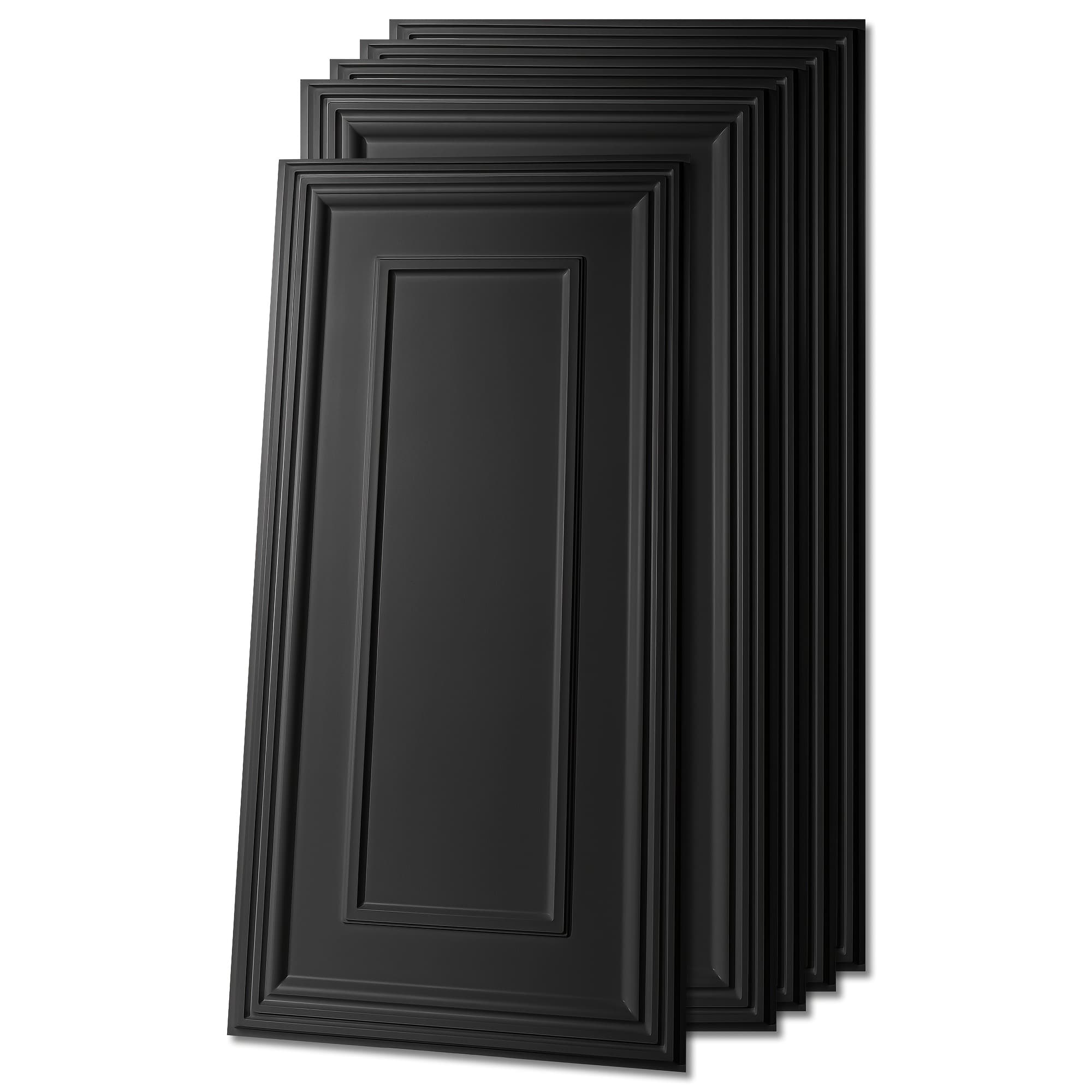 TEMU Art3dwallpanels White, Ceiling Wall Decor Pvc Panels, Waterproof, Scratch Resistant, Durable, Rectangular Panels, 24x48 Inches, 12pcs Per Box