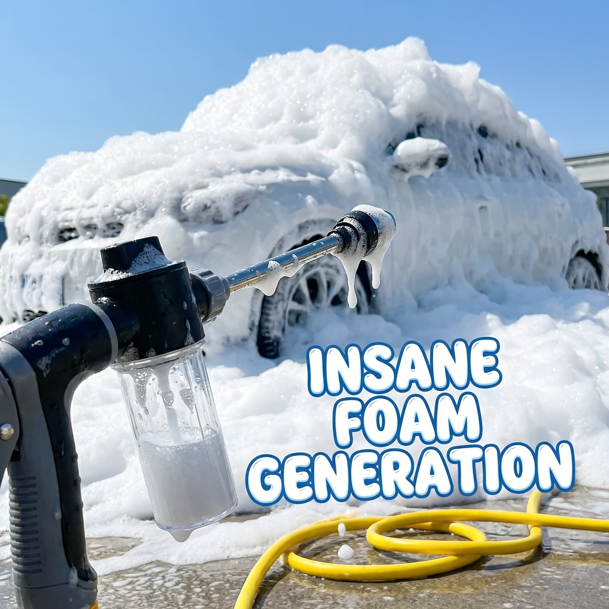 TEMU Compact High Pressure Sprayer, & Quick Daily Use