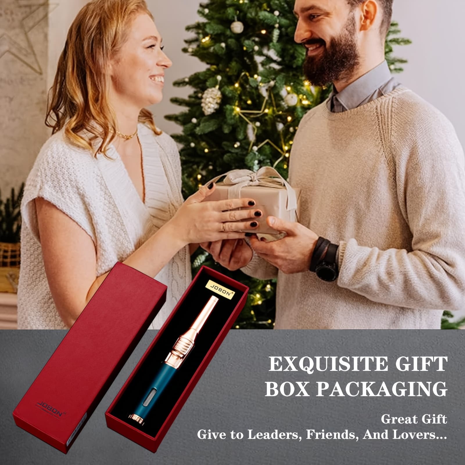 TEMU In Of A Pen - Lighter With A Single Flame For Candles And Cooking, Featuring Adjustable Flame And Ignition Lock - Premium Handheld Lighter For Camping And Gift Packaging - ( Included)