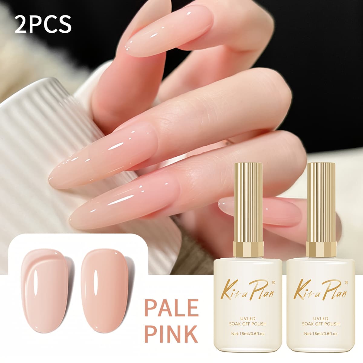 TEMU Pale Nail Polish Alcohol- Polish 2pcs 18ml Holographic Y2k Glitter Long-lasting Japanese Gel Polish For Salon Use Fall Winter Gift Nail Polish