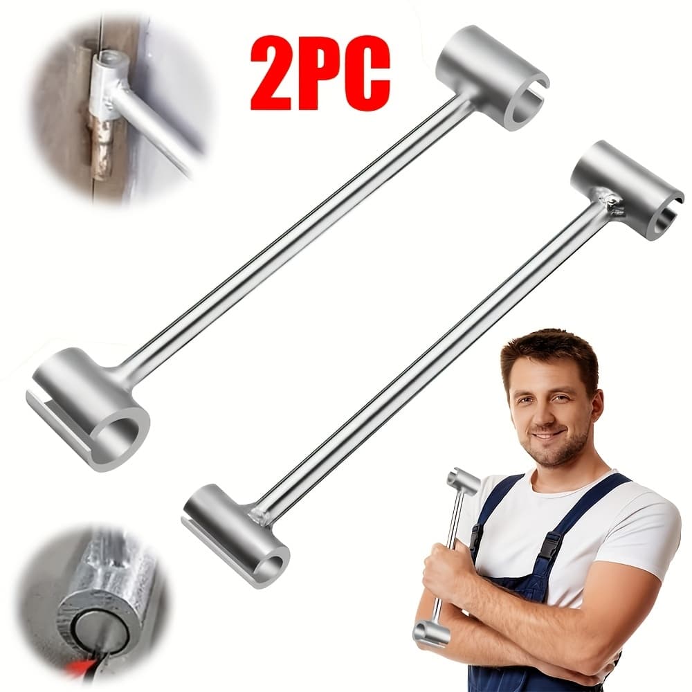 TEMU 2 Sets Of Door Hinge Adjustment Tool Kits, Hinge Adjustment Wrenches, And Door Hinge Repair Tools For Door Hinge