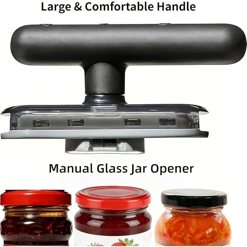 TEMU 1pc Adjustable Multifunctional Bottle And Jar Opener