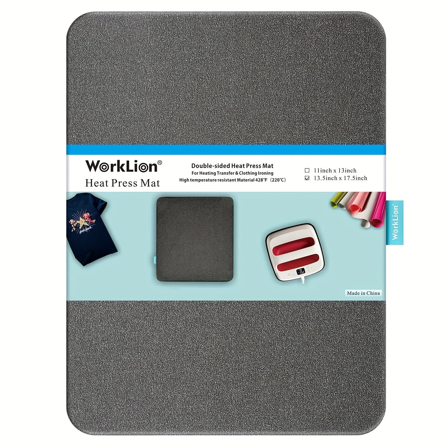 TEMU Heat :13" X 17" Double-sided Heating Ironing Mats For Craft Insulation Transfer Vinyl