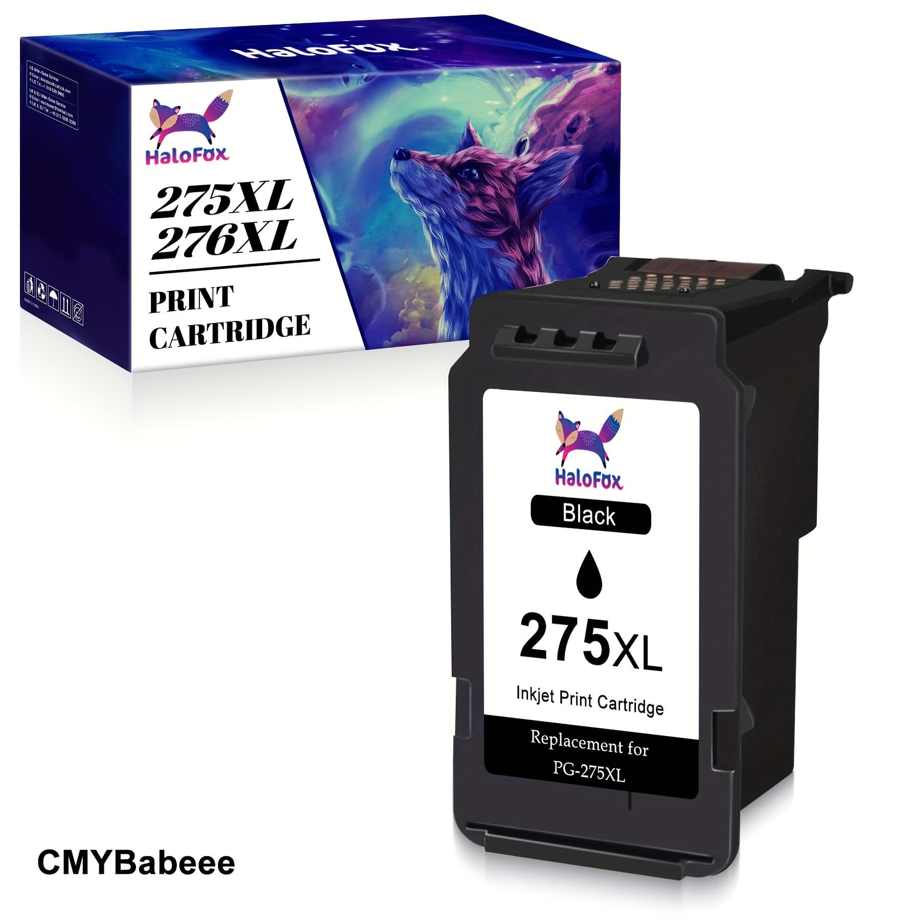 TEMU Pg-275xl Black Ink Cartridges Pg-275 Xl Replacement For Ink 275 And 276 Xl For 275 Black Ink For Ts3722 Ts3720 Ts3500 Ts3520 Tr4720 Tr4700 Ts6422 (1 Black, 1 Pack)