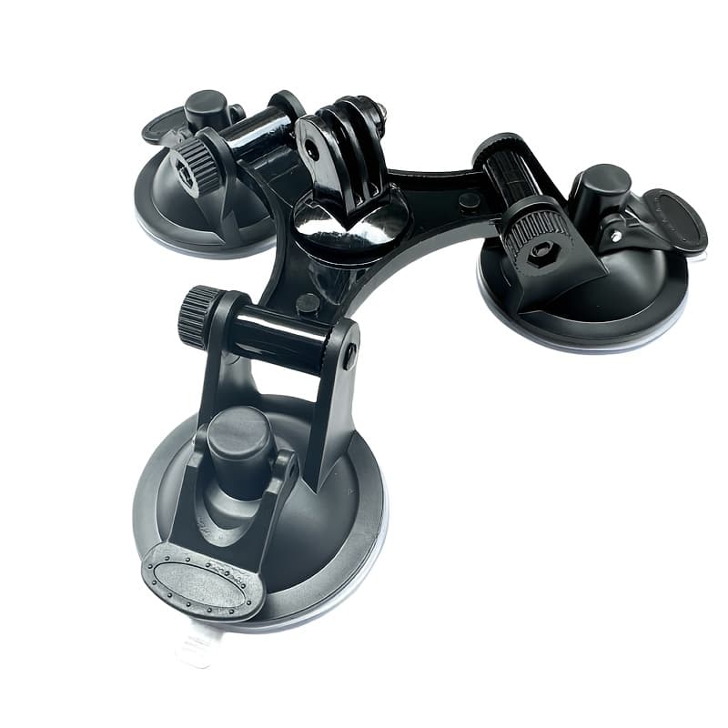 TEMU Driving Recorder Bracket, Camera Strong Suction Cup Mount Suitable For X3, X2, Hero 12, 11, 10, 9, Dji Sports Cameras And Smartphones