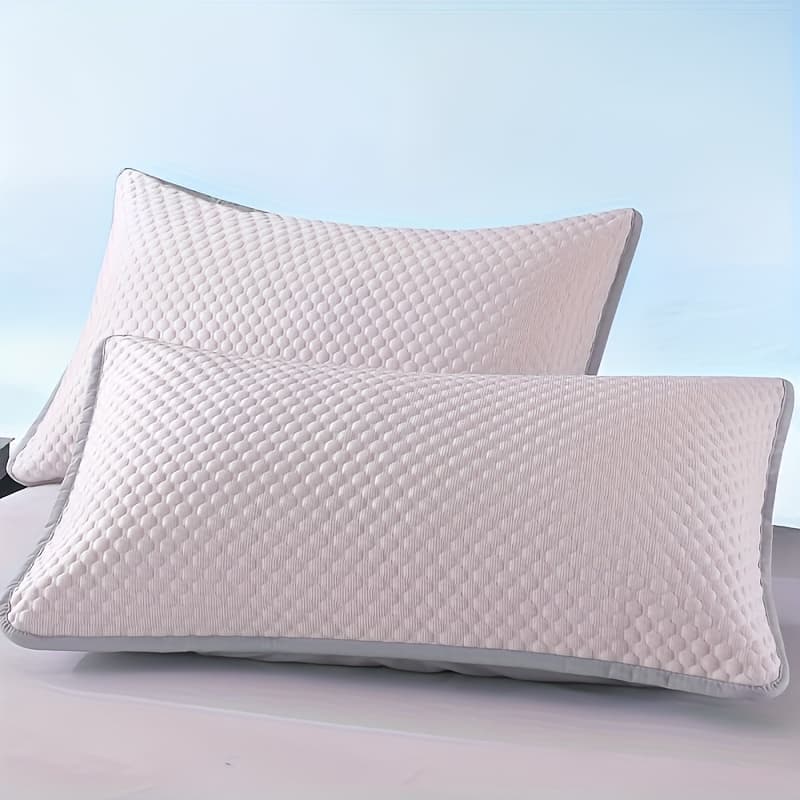 TEMU 2 -dimensional Ice Bean Pillowcase Without Core, Air Conditioning Bedroom Pillowcase, Machine Washable