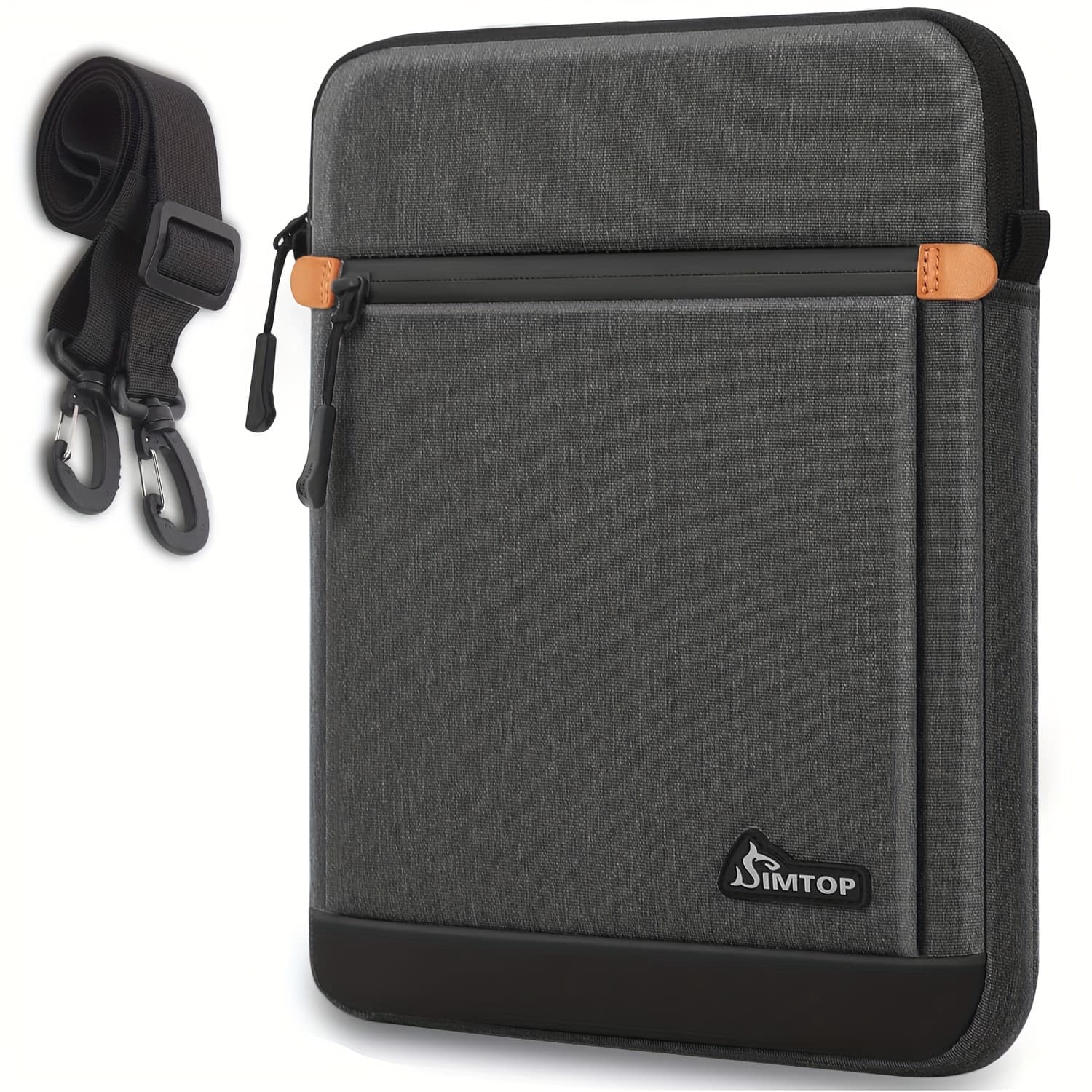 TEMU 12.9 Inch Tablet Sleeve Bag Compatible With 13 Inch New M4 & Air M2 2024, 12.9 M2 & M1, Go 12.4, +/s9+ 12.4, Handle Carrying Case With .