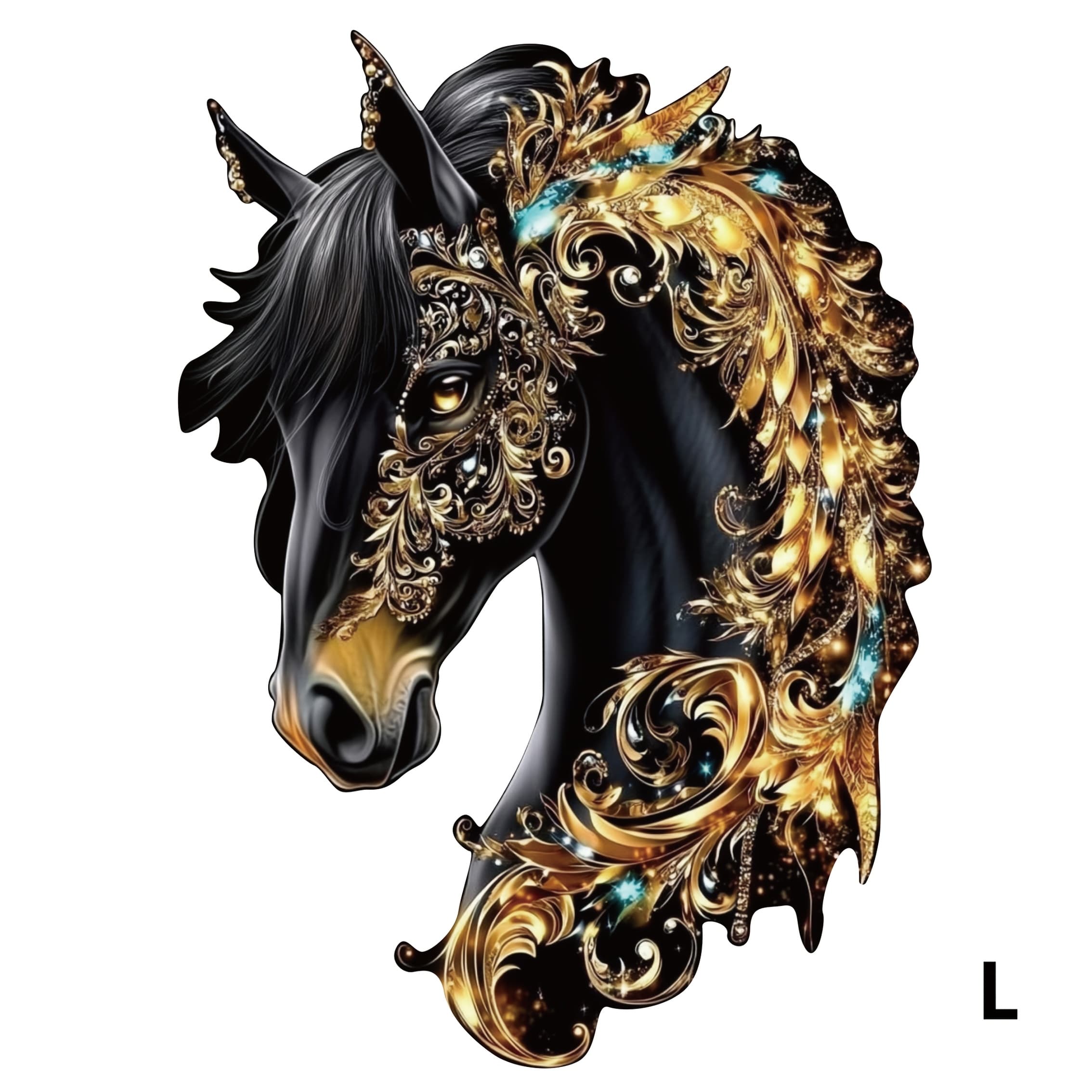 TEMU 1 Pack Unique Horse Animal Shape Creative Wooden Puzzle, Handmade Decoration, Christmas, Thanksgiving, Birthday Gift, , Expand Thinking Challenge, Mixed Colors, Glue Board Material, Ages 8+