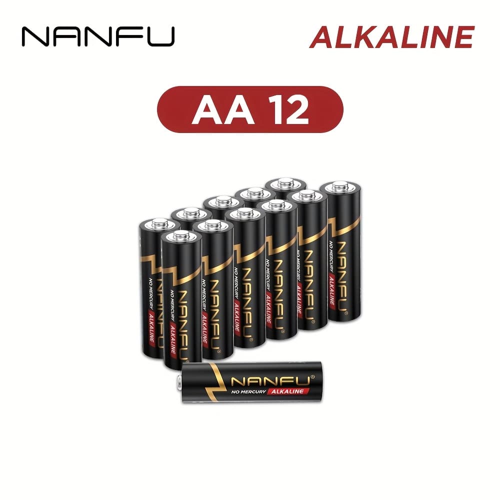 TEMU Nanfu Aa 56 Or Aaa 56 Or Aa 12 Batteries 1.5v Non Rechargeable Single Use