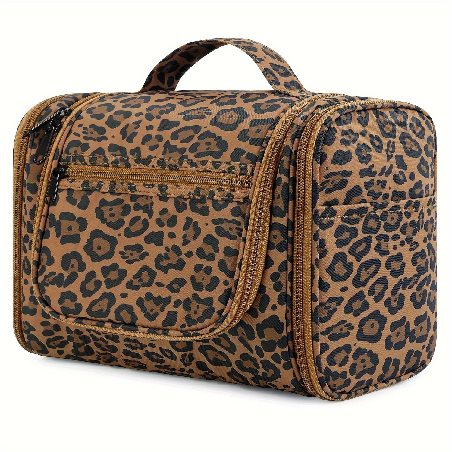TEMU Hanging Toiletry Bag Shower Bag With Hook Multifunctional Pocket Travel Cosmetic Makeup Organizer With Handle Bathroom Bag For Women And For Travel
