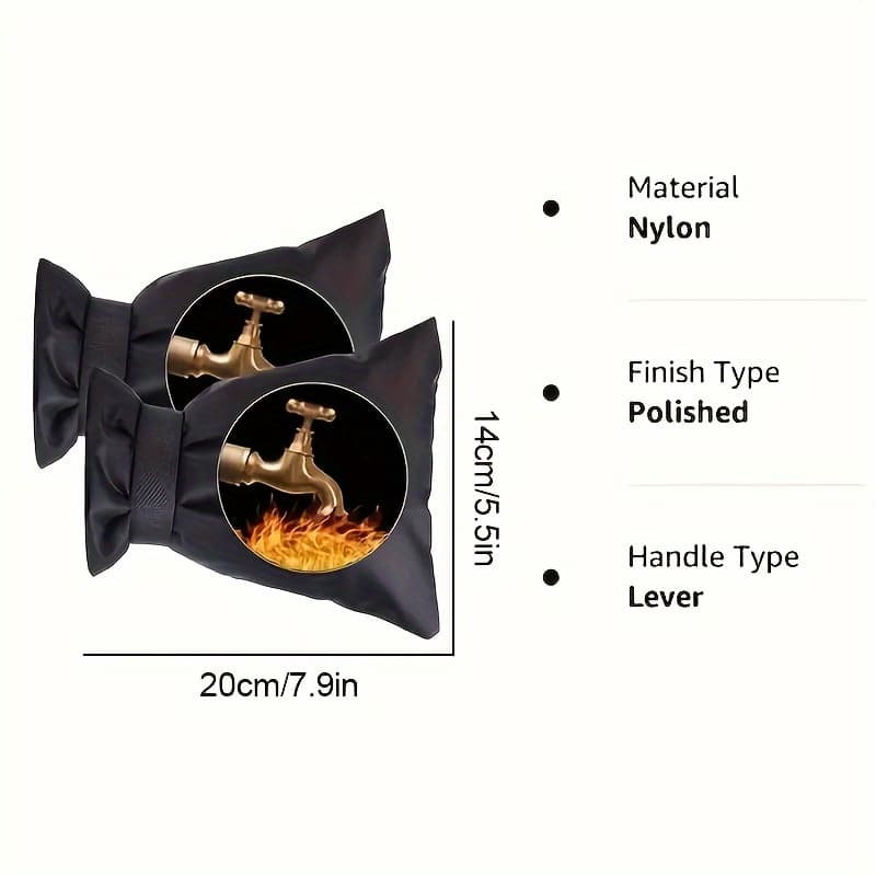 TEMU 2/3/4pcs Thickened Insulation Winter Outdoor Faucet Cover, Made Of Oxford Cloth