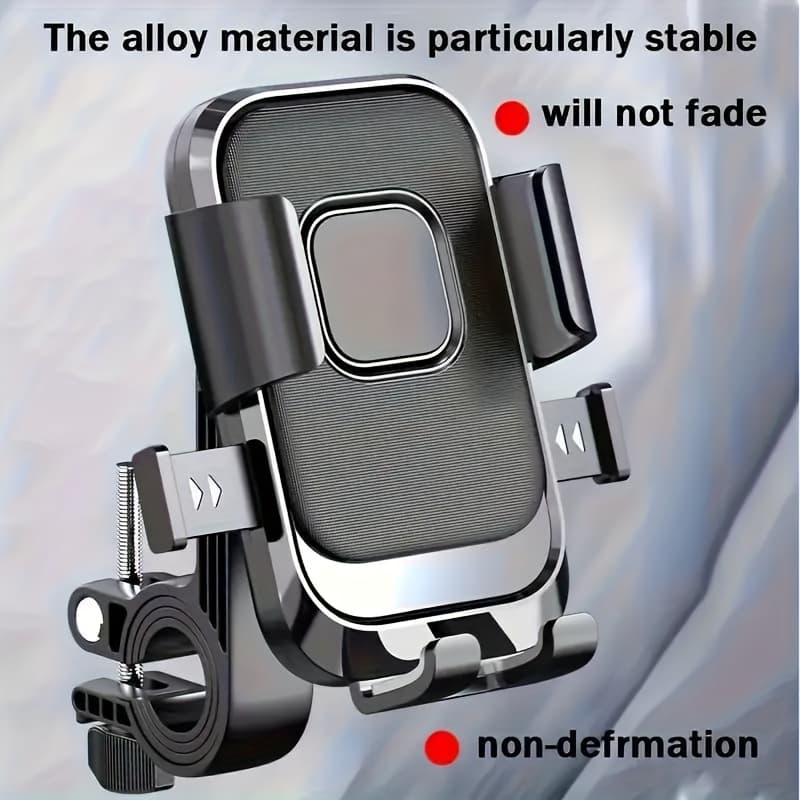 TEMU Bicycle Phone Mount, Motorcycle And Bike Phone Holder Suitable For Most Smartphones