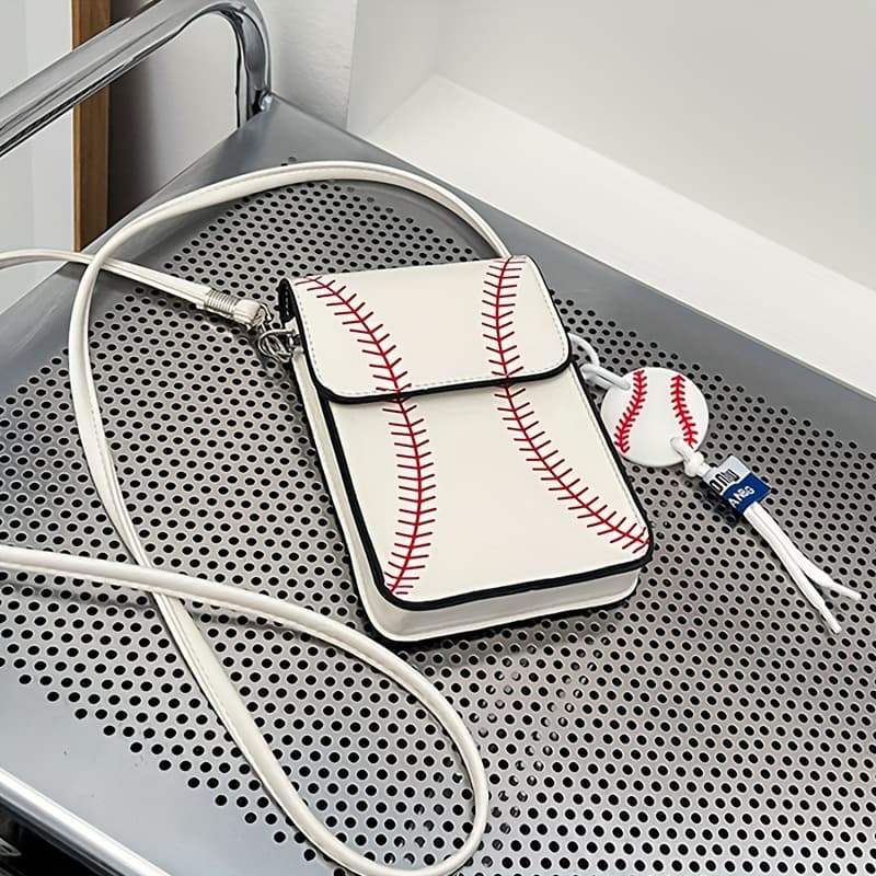 TEMU Phone Pouch For Women, Featuring A Printed Mini Crossbody Design, A , And Serving As A Handbag, Key Holder, And Coin Pouch. This Small Square Bag Is Stylish And Convenient, Exuding A