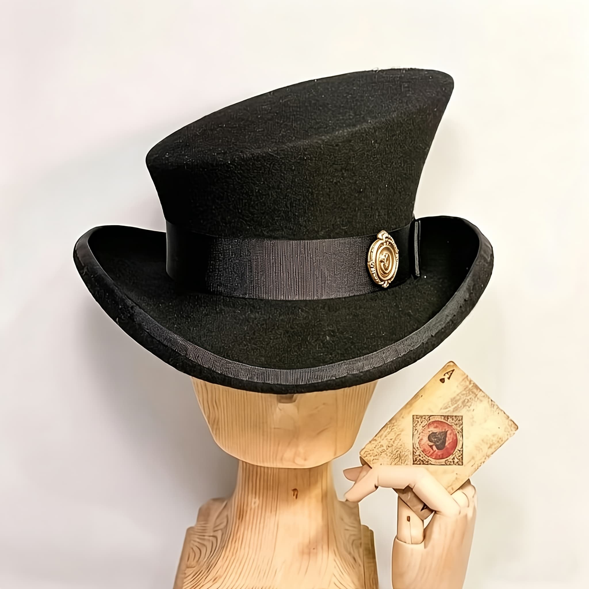 TEMU Royal Blue Asymmetrical Hat, Bowler Hat, Cylinder Hat, Top Hat, Royal Ascot Hat, Great Hat, Men's Felt Hat, Women's Felt Hat, Valentine's Day Gift