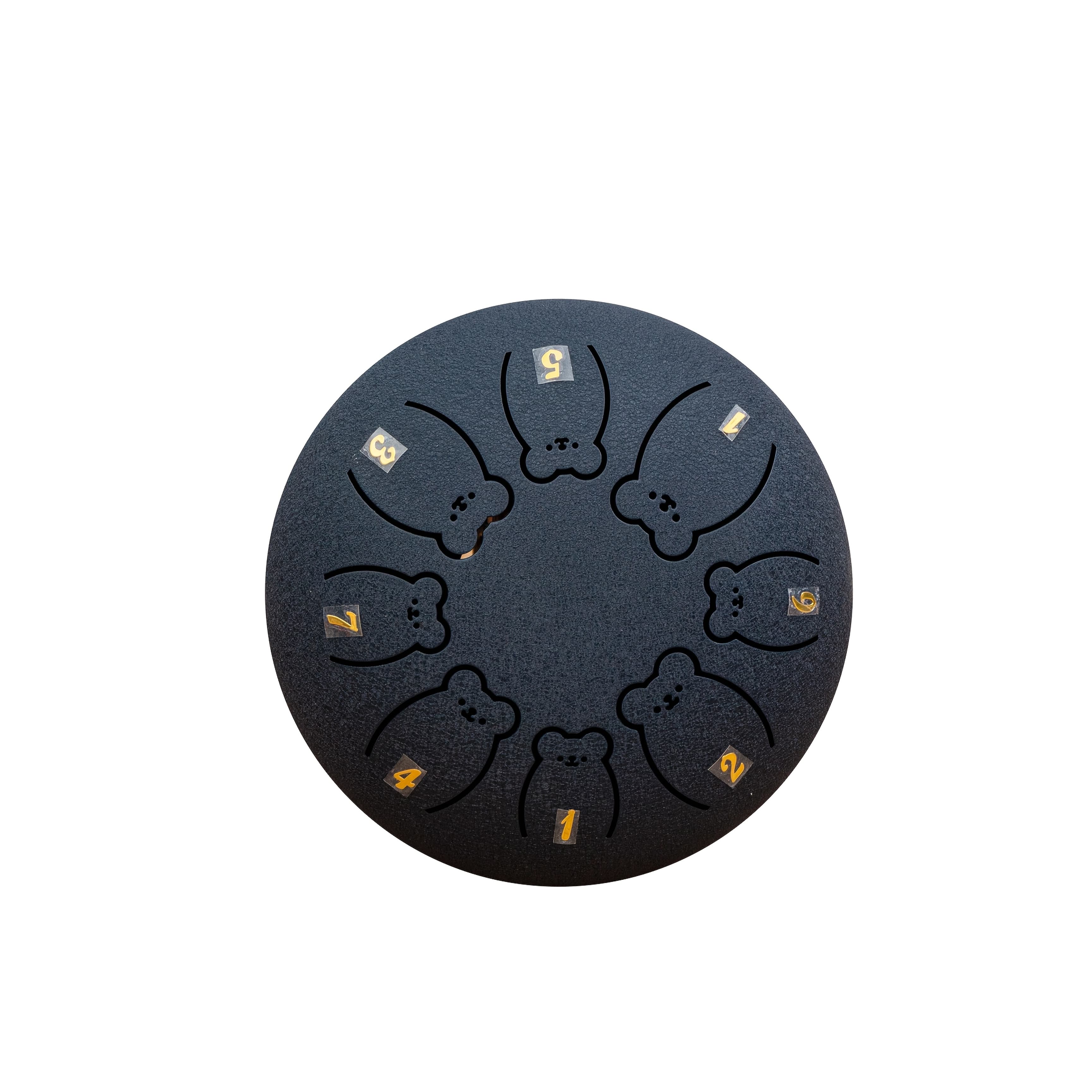 TEMU 6 Inch 8 Tone Steel Tongue Drum With Carry Bag Music Book Percussion Instrument For Meditation Yoga Relaxation Beginners, Eid