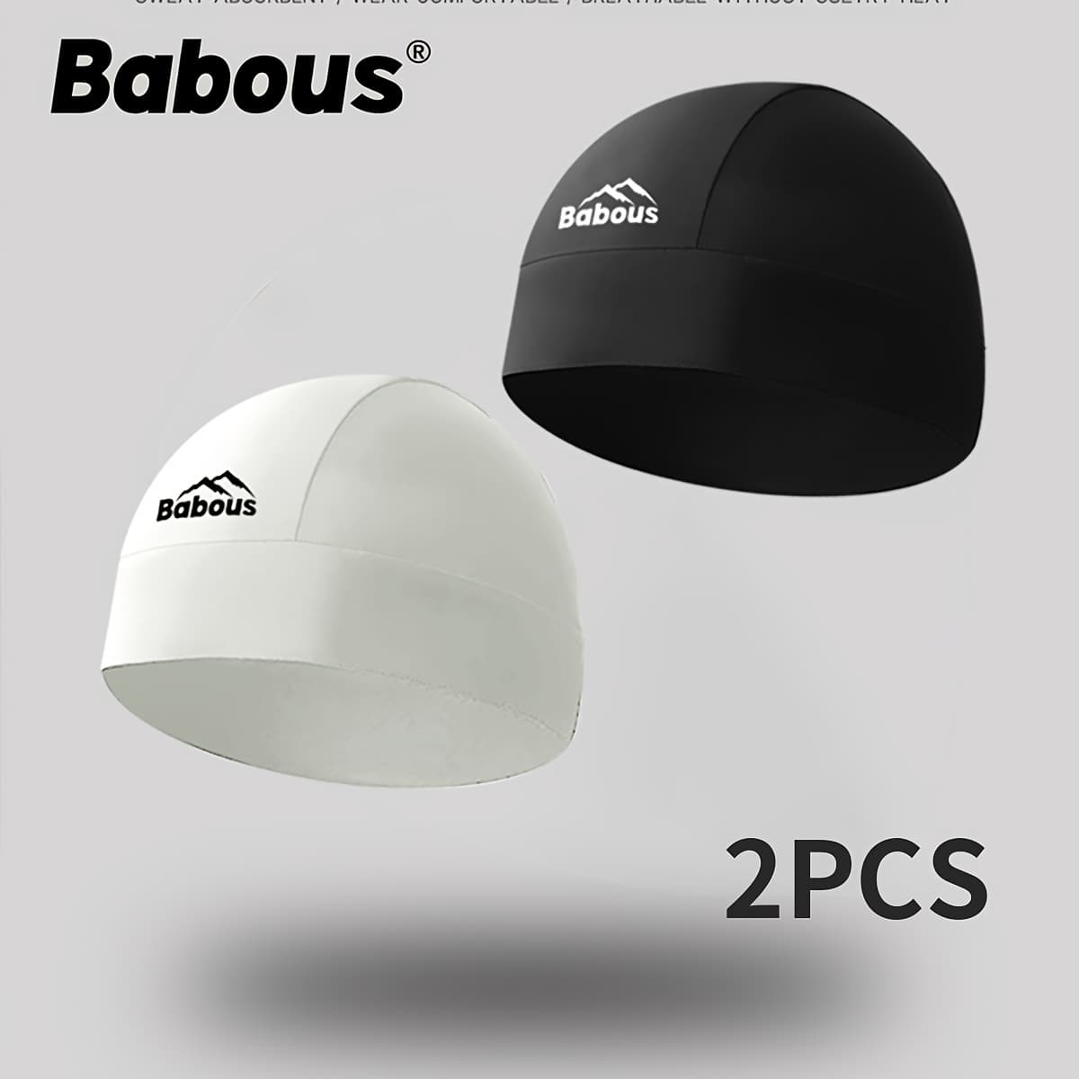 TEMU 1pc/2pcs Unisex Caps, Breathable Beanies For Sleeping, Liner And Daily Use, Stretchy Comfortable Hats For Men And Women In All