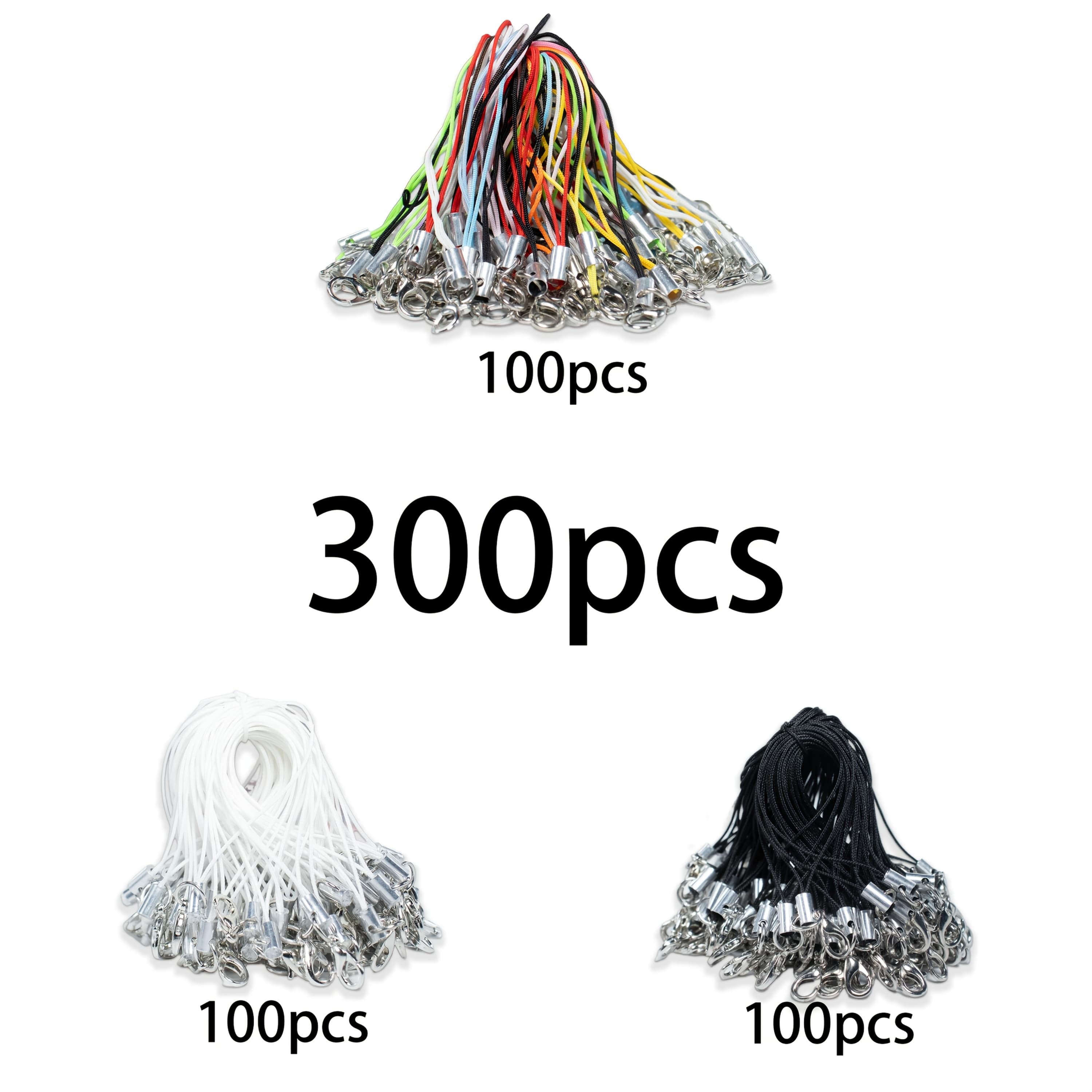 TEMU 300pcs/150pcs 70mm White&black&random Color, Suitable For Women, Phone Chains, Pendants, Bracelets, Waist Chains, Foot Chains And More