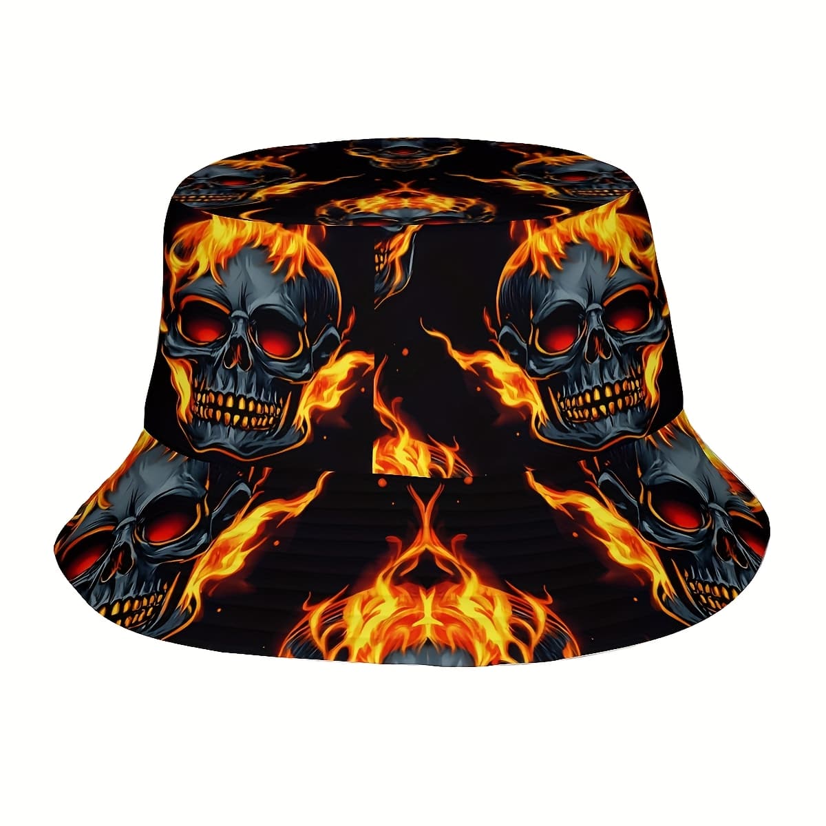 TEMU A High-quality Hat Suitable For Men And Women, Featuring Various Fashionable Printed Designs For The Beach And Outdoor Activities