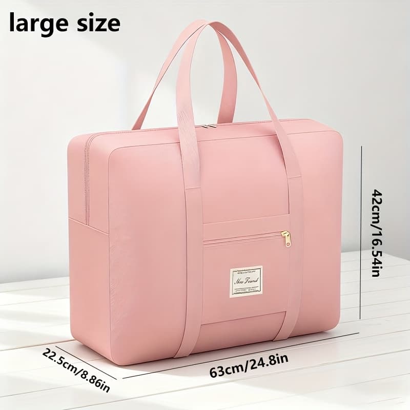 TEMU 1pc Household Foldable Storage Bags, Moving Bags, Heavy-duty Moving Storage Bags, Quilt Storage Bags With Durable Handles, Suitable For Clothes,, Wardrobes, Bedrooms, Playrooms