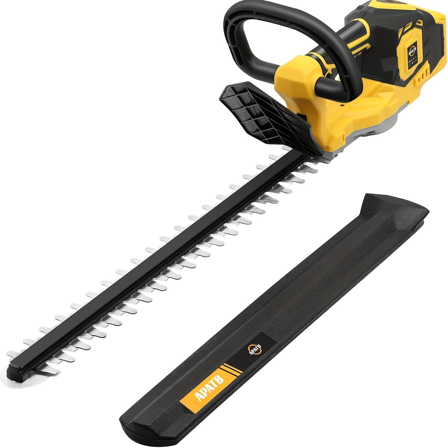 TEMU Cordless Hedge Trimmer Compatible For 20v Battery, 20 Inch Electric Bush Trimmer, Brushless Motor Hedge Clipper For Shrub, Garden And Yard Trimming, Lightweight Powerful (tool )