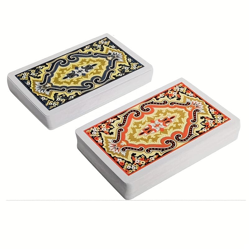 TEMU 2 Decks Of Playing Cards Playing Cards Plastic Wear-resistant Playing Cards