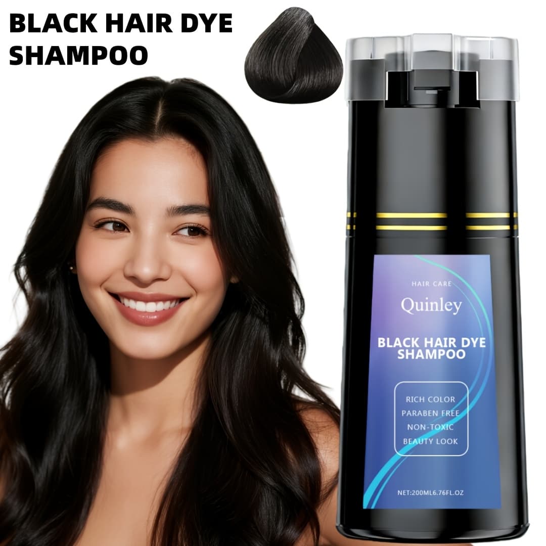 TEMU 200ml 6.76oz, Natural Plant Colors, Easy To Apply & Gentle, Safe For Hair, Smooth & Non-clogging, For All Hair Types - For , Shine & Adds Radiance To Hair Coloring, Hair Dye Shampoo