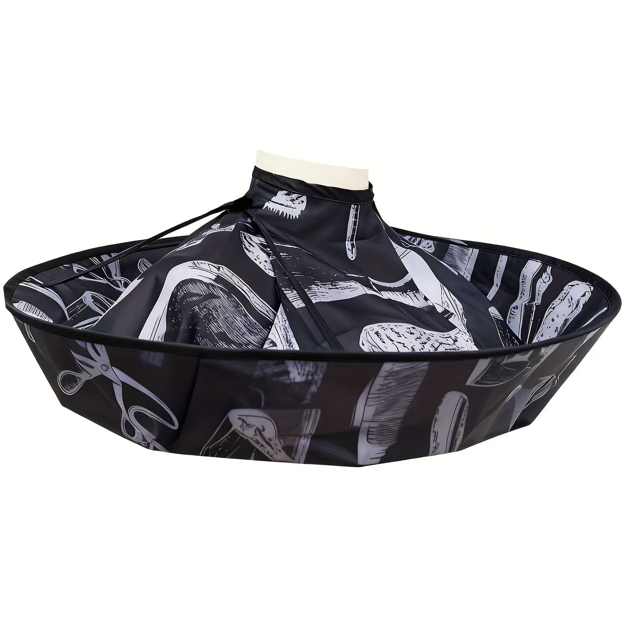TEMU Hair Cutting Cape Shawl, , Adjustable Hair Cutting Shawl, Foldable Hair Cutting Canopy, Suitable For Adults, Family Salons, And Hair Salons
