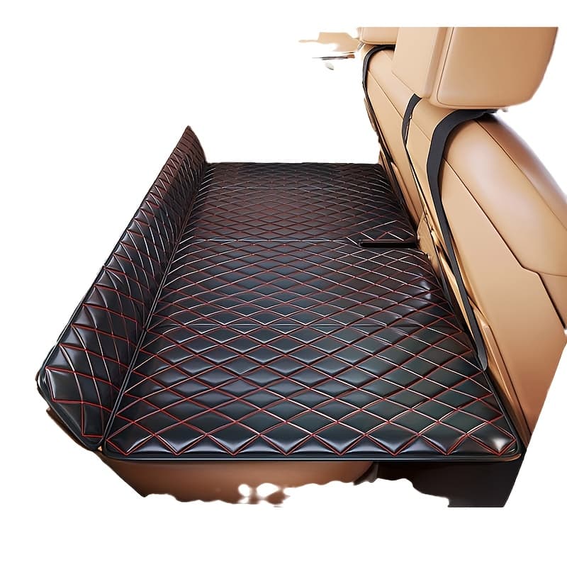 TEMU Car Mattress, Foldable Universal Sleeping Pad For Back Seat, Non-inflatable Sedan Travel Camping Car Folding Bed, Nap Tool