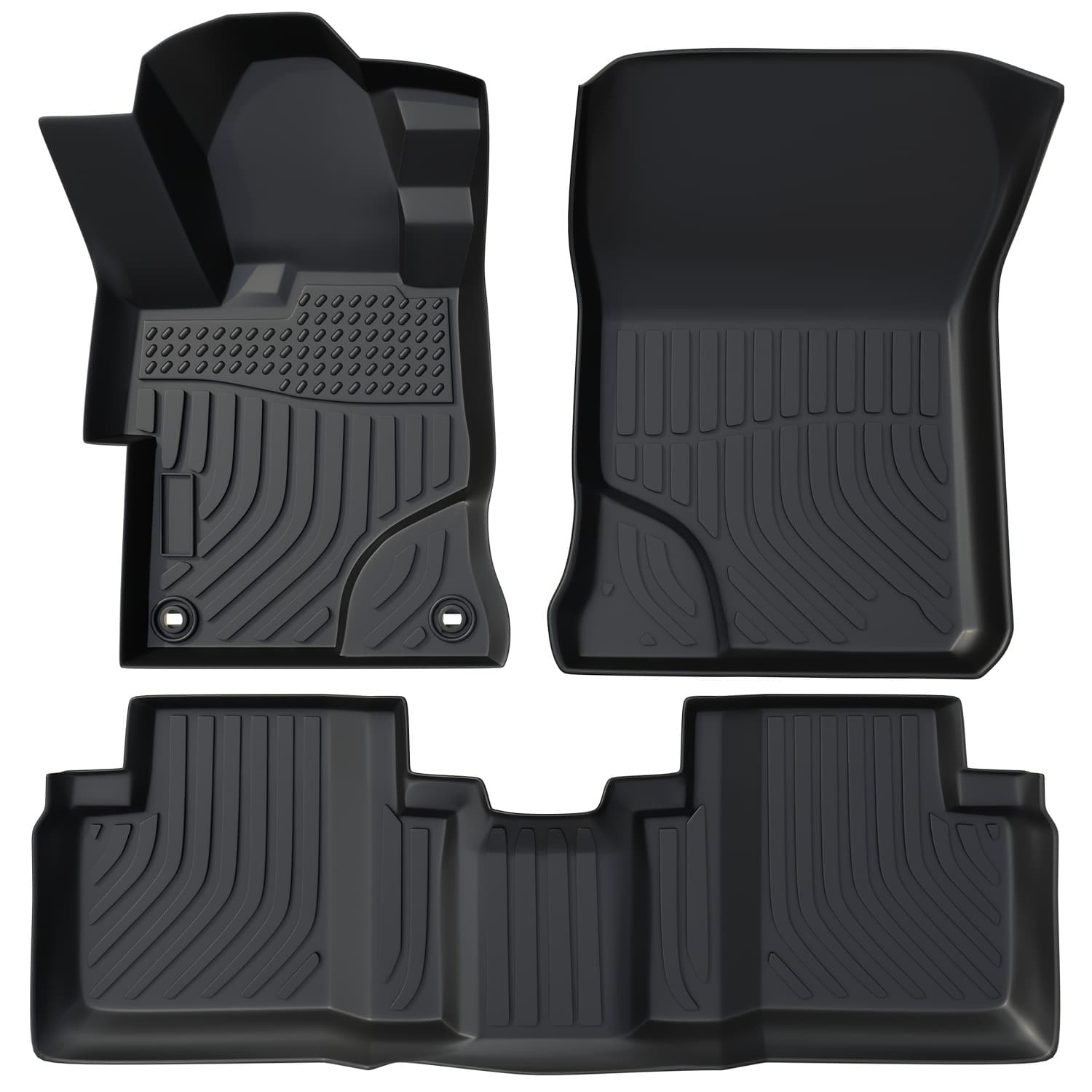 TEMU Orealauto Car Floor Mats Replacement For 2012-2015 5seats Durable Front Rear Heavy Duty Carpeted Storage All Weather Anti-slip Liners