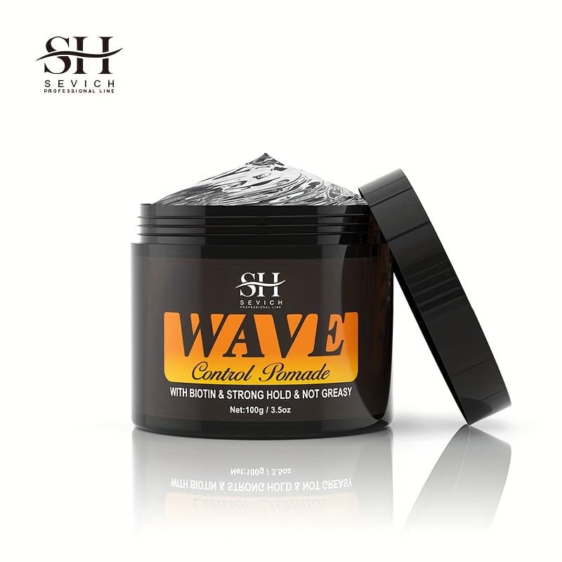 TEMU 12:07sevich Men's Pomade - , Non-greasy Hair Styling Paste With Biotin, Jojoba Oil, Haplocalyx - , Normal Hair Types - - 3.5oz