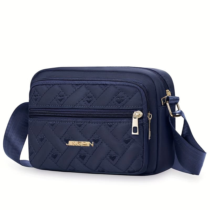 TEMU Neutral Square Bag Messenger Bag Lightweight And Bag Leisure Small Bag [random Zipper ]