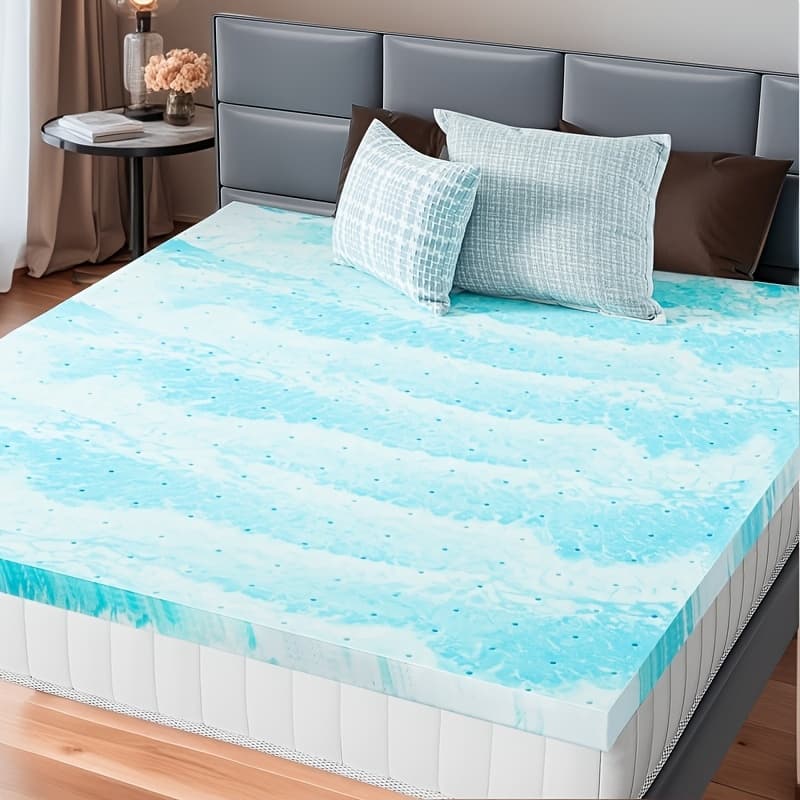 TEMU A 2-inch/3-inch Mattress Featuring Advanced High-density Soft, Comfortable, And Offers Support For A Pleasant Sleeping Experience. Ideal For Use In Settings Like Bedrooms And Apartments