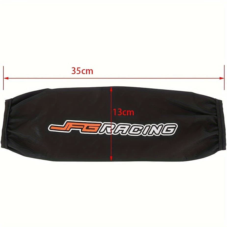 TEMU Jfg Racing Motorcycle Rear Fork Guard Shock Absorber Wraps - Dust Cover Boot For Dirt Bikes, Motocross, Enduro & , Rear Fork Guard, Shock Absorber, Dust Cover, Motorcycle